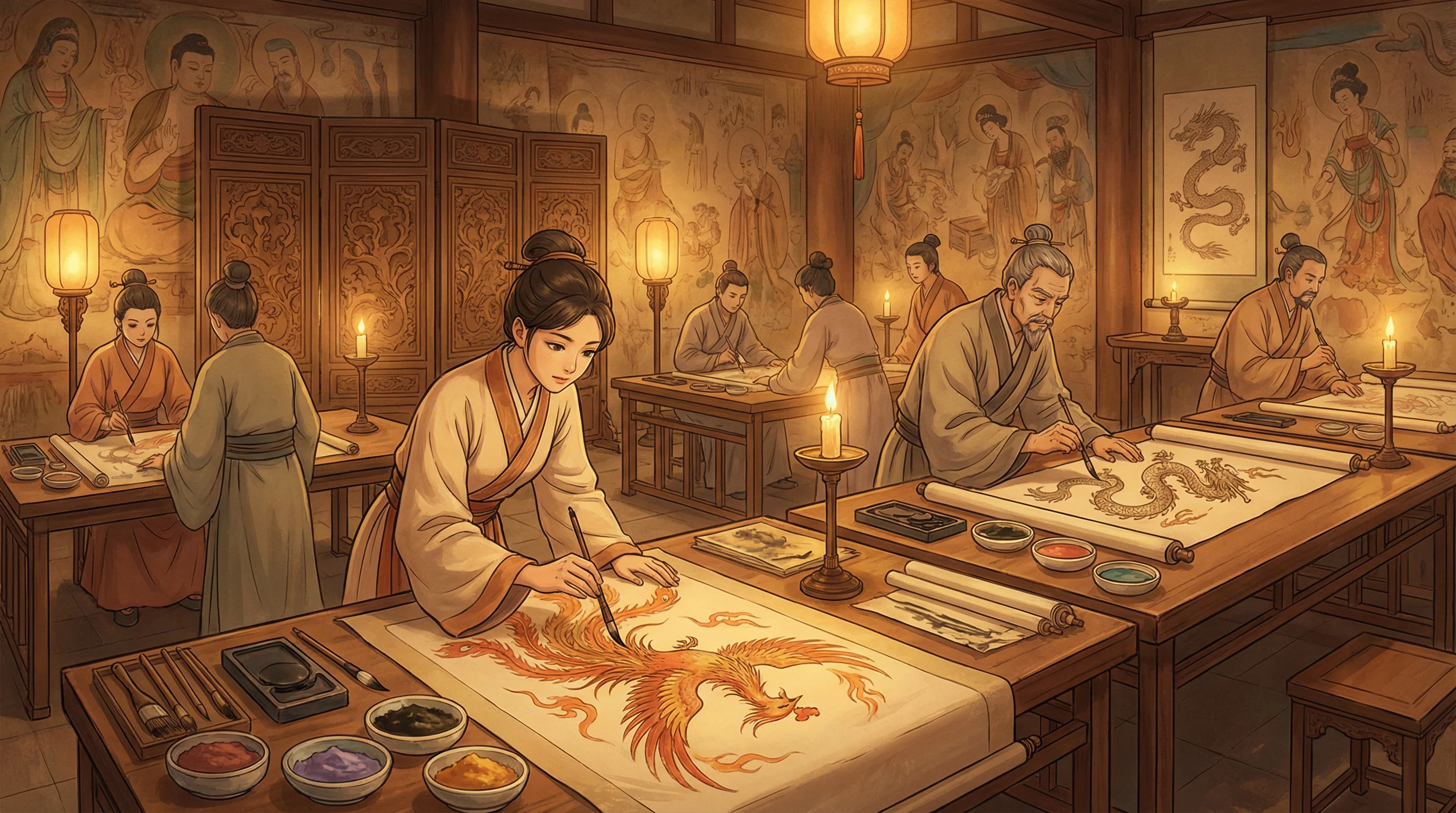 画师入驻 - 下辈子做你的女人电视剧 国风动漫画师