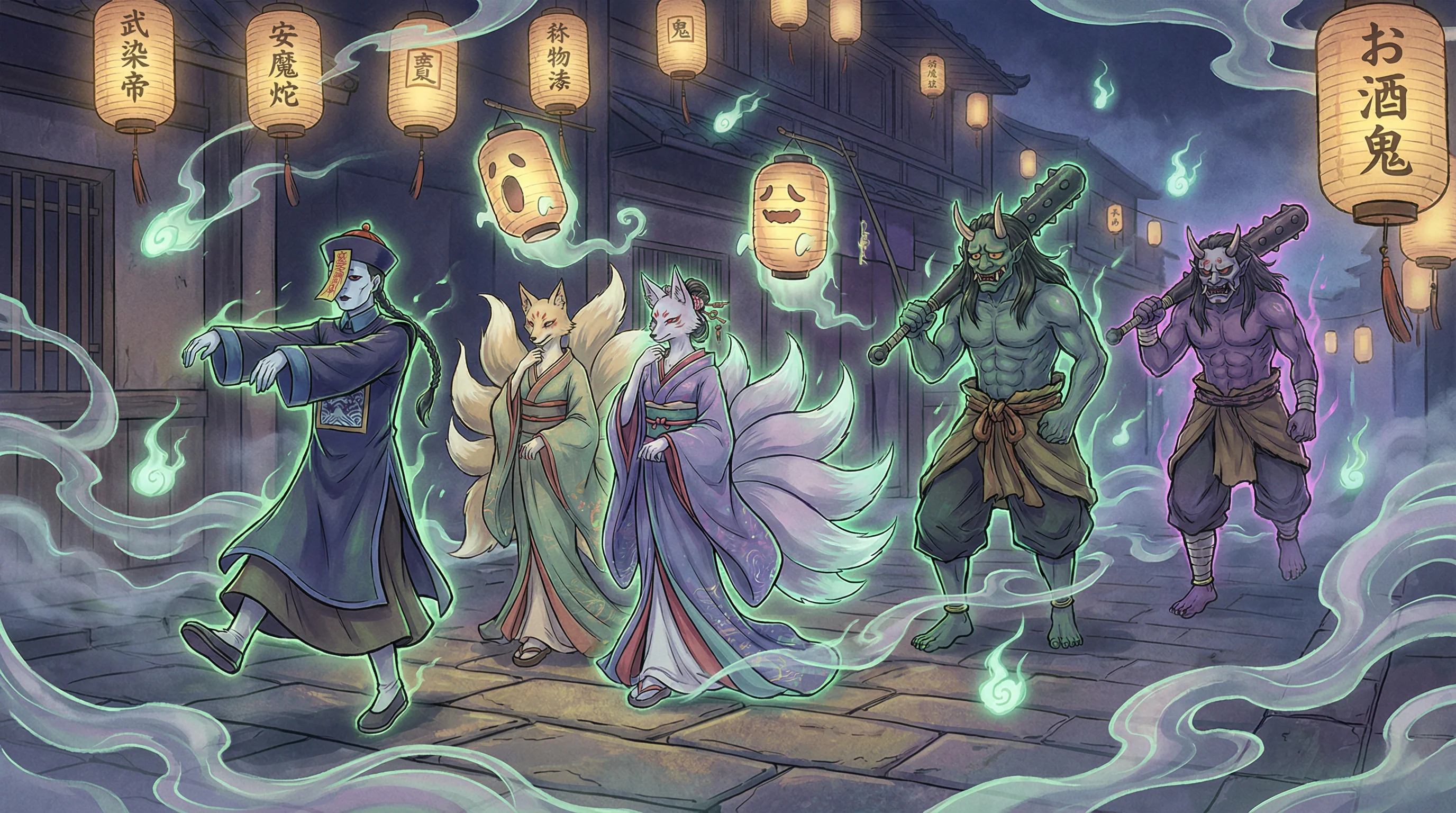 百鬼夜行 - 下辈子做你的女人电视剧 中日鬼怪动漫